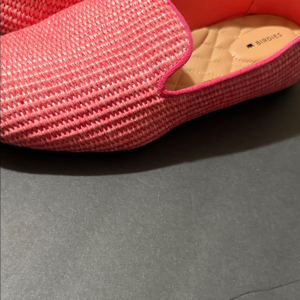 Birdies Coral Woven Flats - Picture 7 of 12